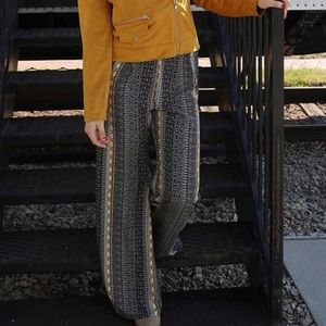 Tribal palazzo pants